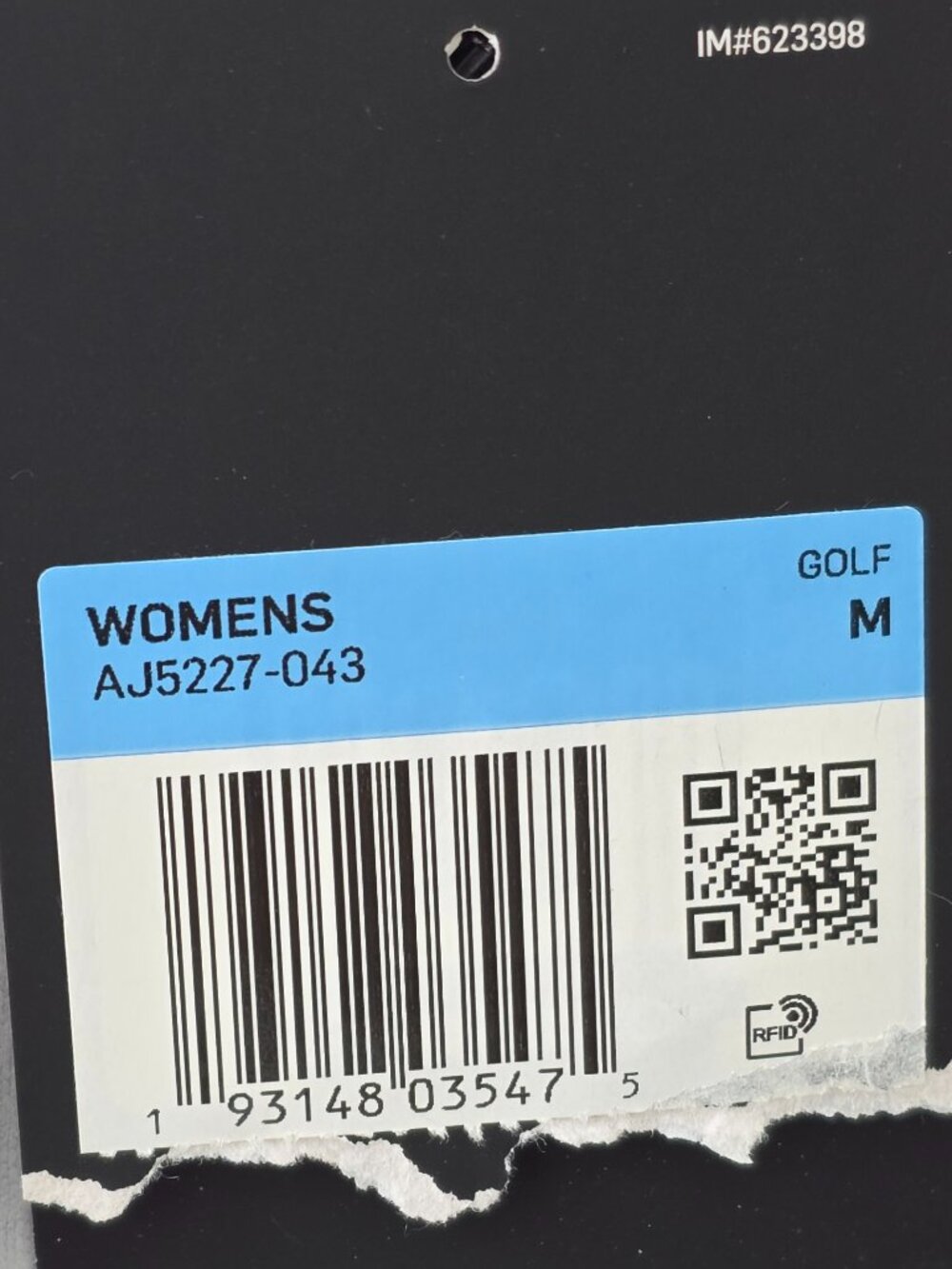 NIKE Women's Dri-FIT Blade Sleeveless Golf Polo | Medium | 1/4 Zip Gray NEW - Picture 6 of 10